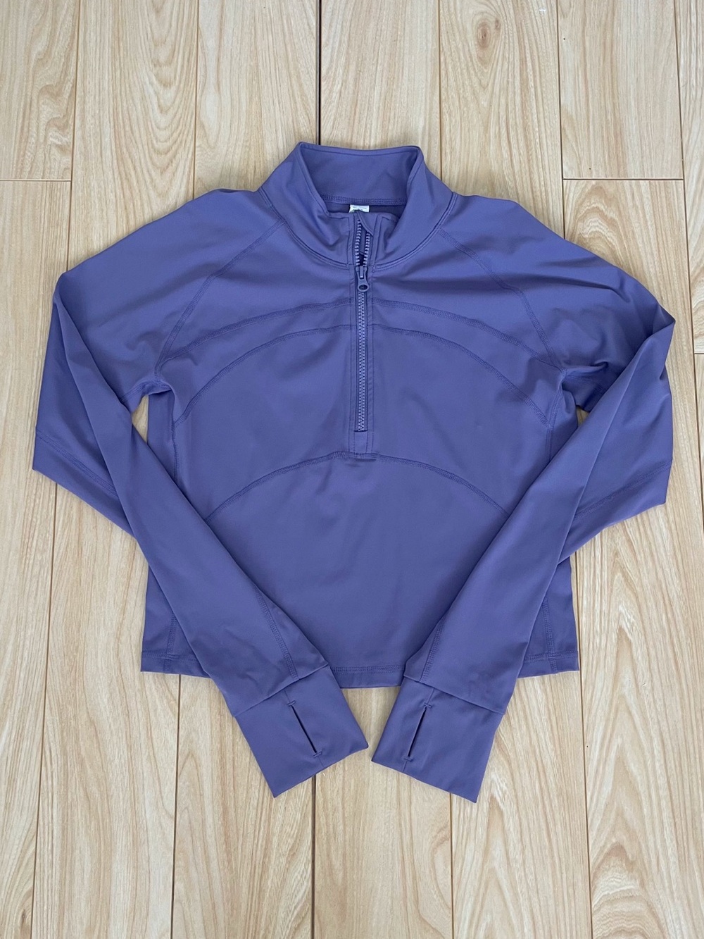 Amazon Purple Half-Zip Athletic Pullover